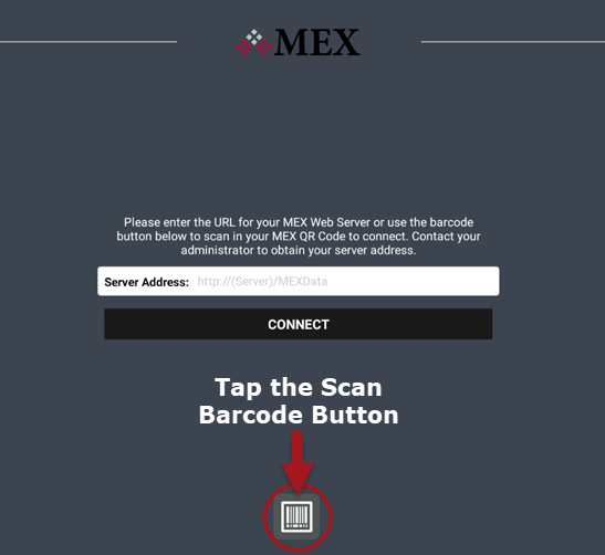 MEXAppServerConnectionScreen.png